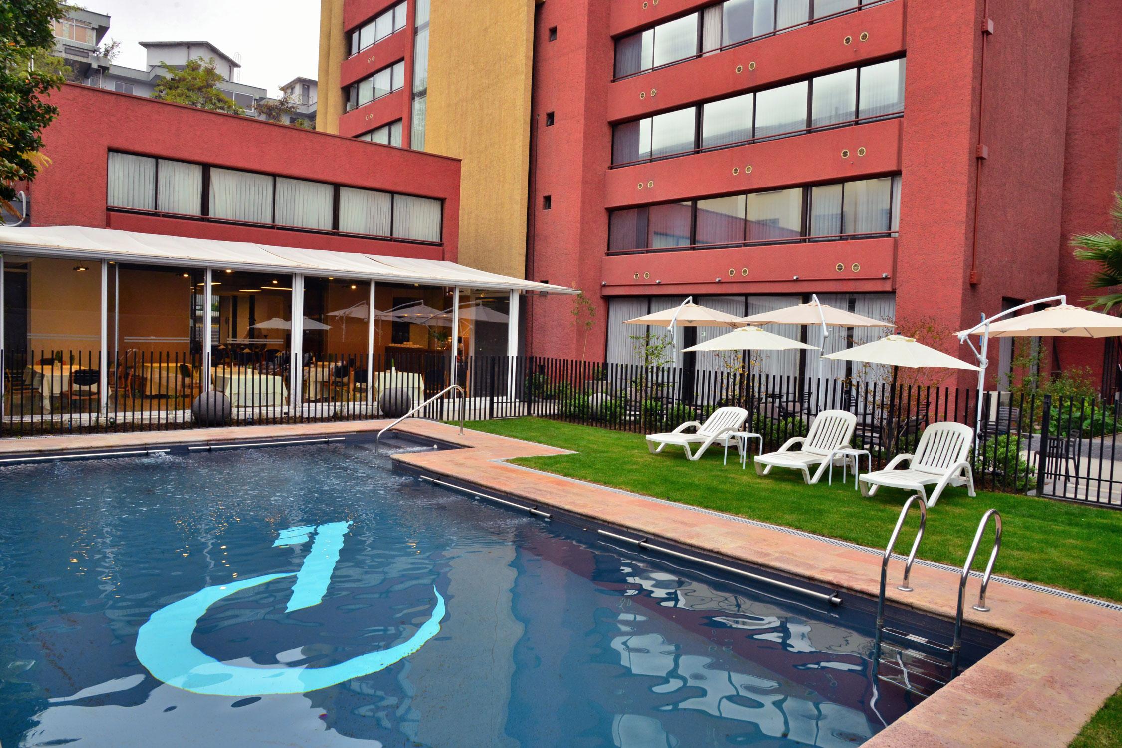 Panamericana Hotel Providencia Santiago de Chile Exteriör bild